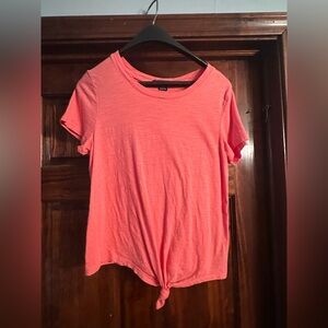 Social Standard By Sanctuary Women's One And Only Tee Shirt - Coral Size Medium